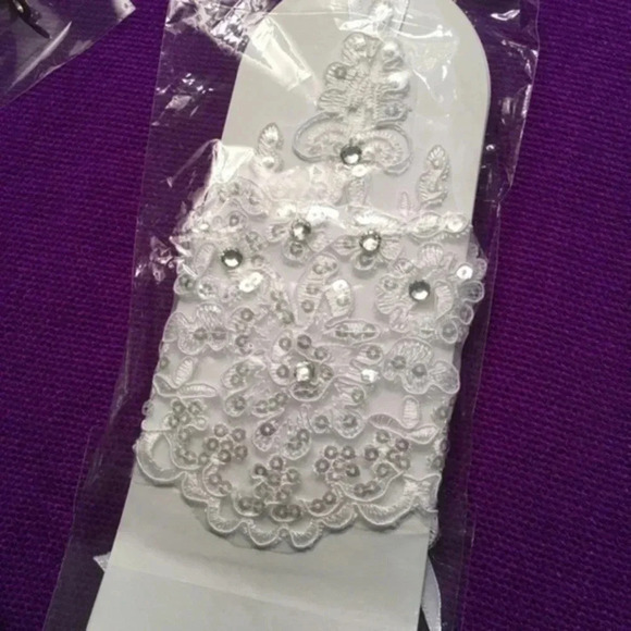 bridal gloves one size - Picture 3 of 8